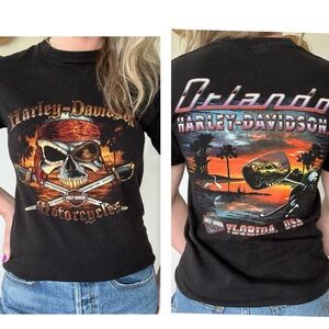 Harley Davidson •S• Orlando Graphic Tshirt
